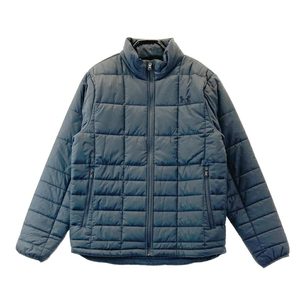 UNDER ARMOUR アンダーアーマー 13427391 中綿 ジップジャケット グレー系 LG 【中古】ゴルフウェア メンズ