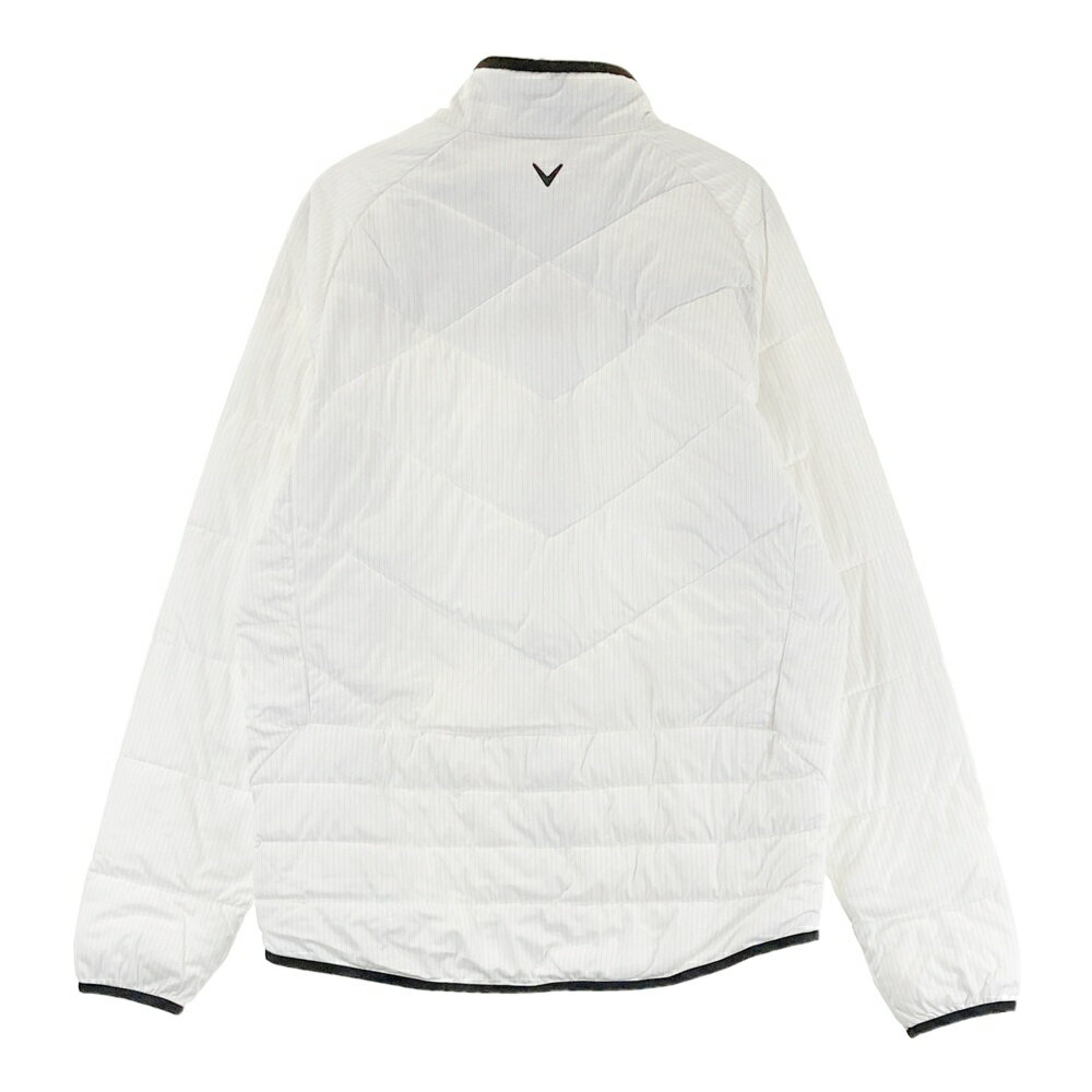 CALLAWAY キャロウェイ 中綿ジャケット ホワイト系 L 【中古】ゴルフウェア メンズ