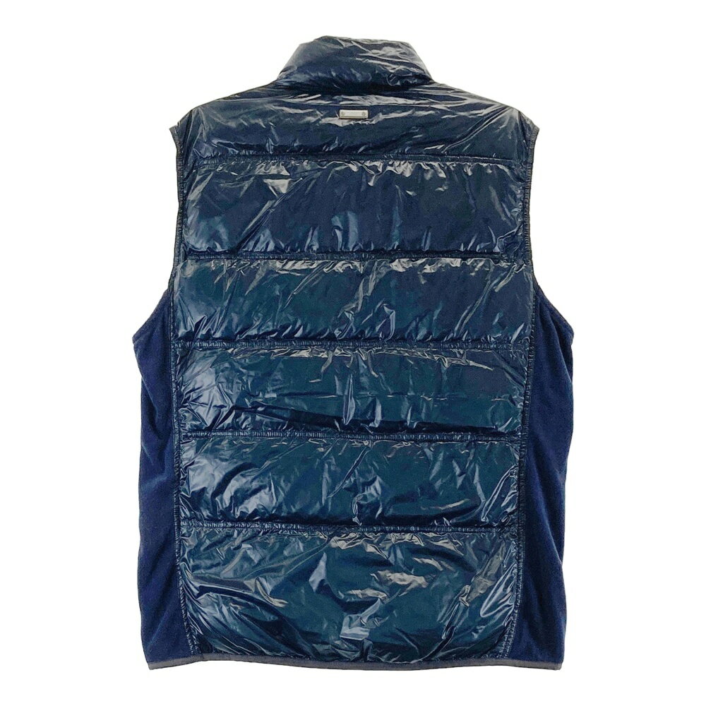 MASTER BUNNY EDITION マスターバニーエディション ダウンベスト 切替 ネイビー系 6 【中古】ゴルフウェア メンズ