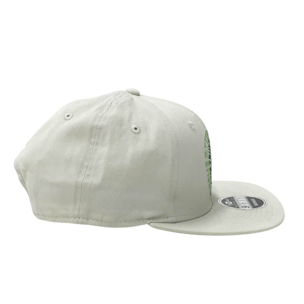 NEW ERA ニューエラ フラットキャップ ベージュ系 【中古】ゴルフウェア