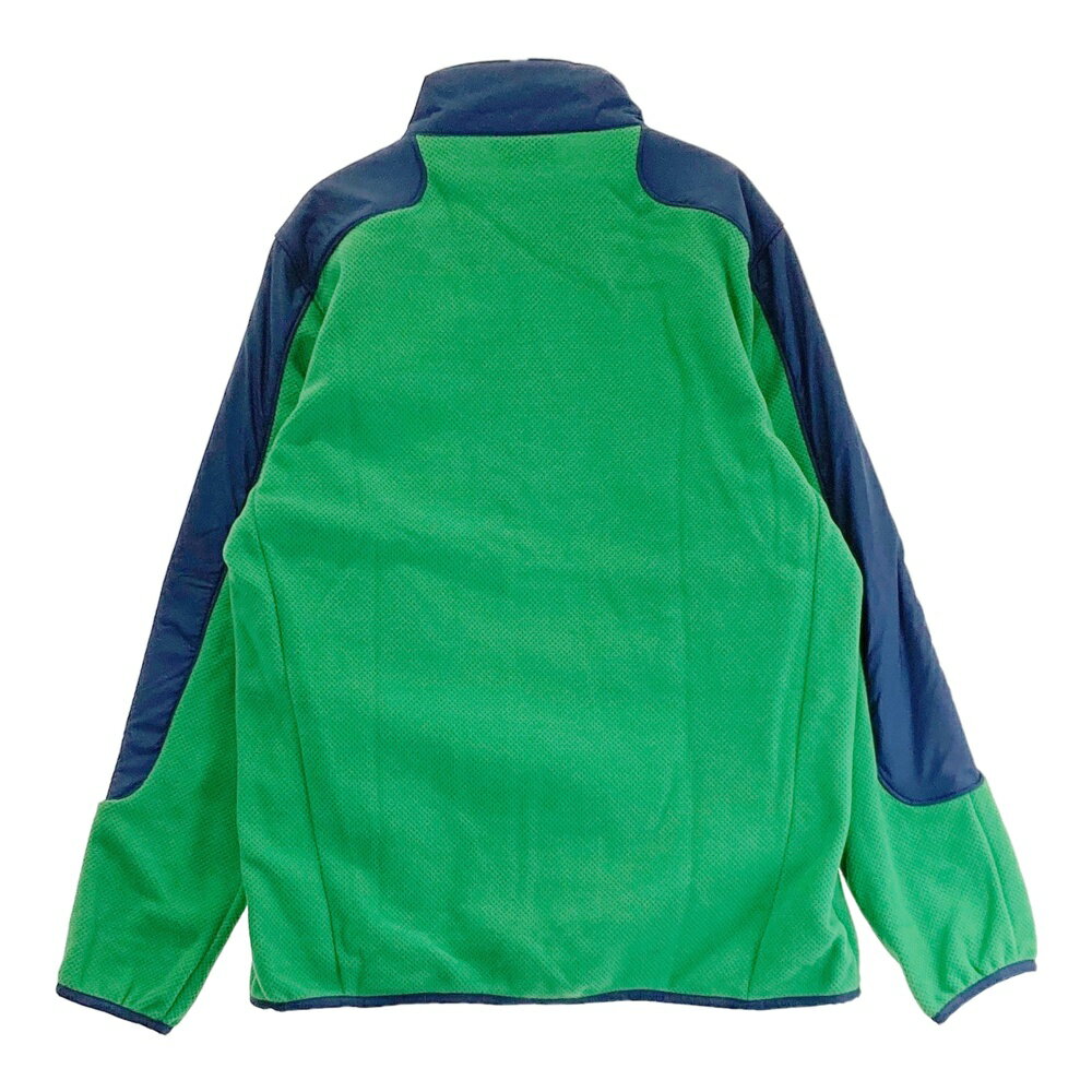 KAPPA GOLF カッパゴルフ 裏起毛切替ジップジャケット グリーン系 M 【中古】ゴルフウェア メンズ