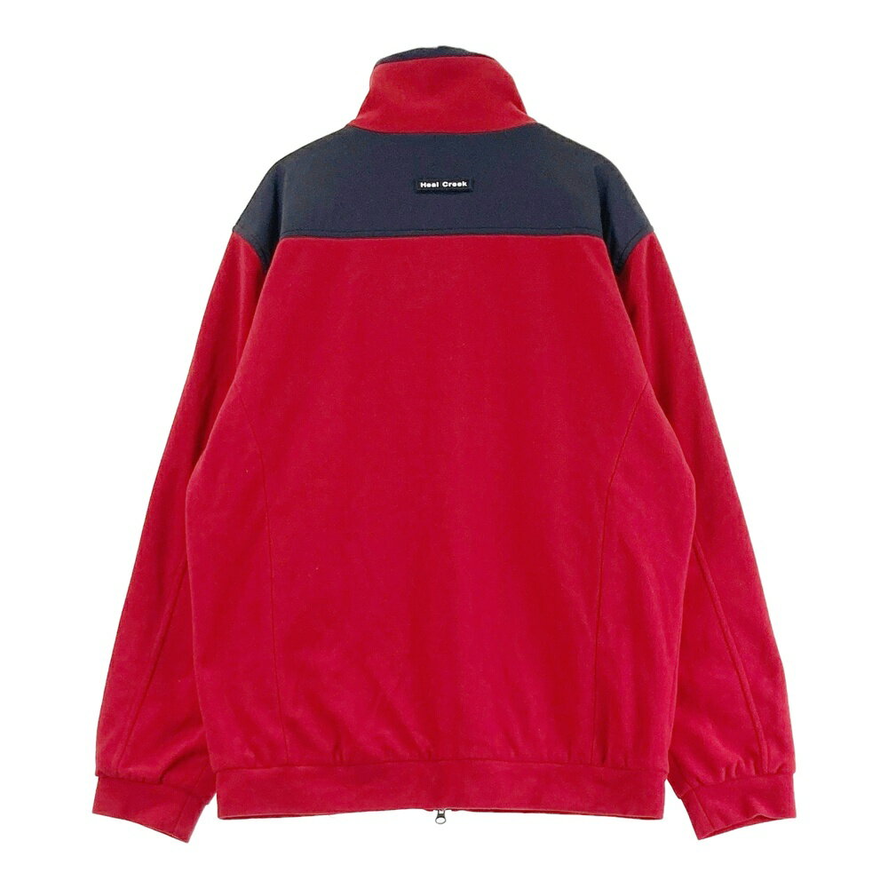 HEAL CREEK ヒールクリーク フリース ジップジャケット レッド系 52 【中古】ゴルフウェア メンズ