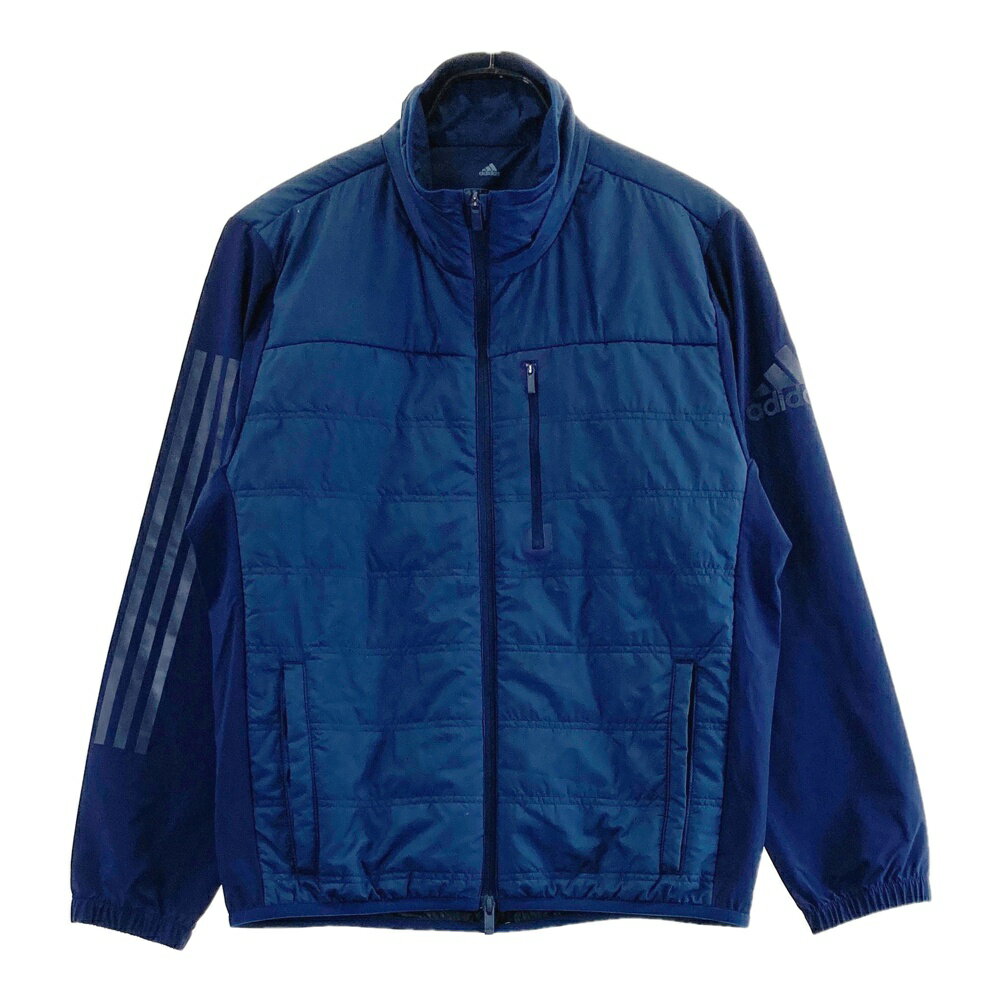 ADIDAS GOLF アディダスゴルフ 中綿ジャケット ネイビー系 M 【中古】ゴルフウェア メンズ