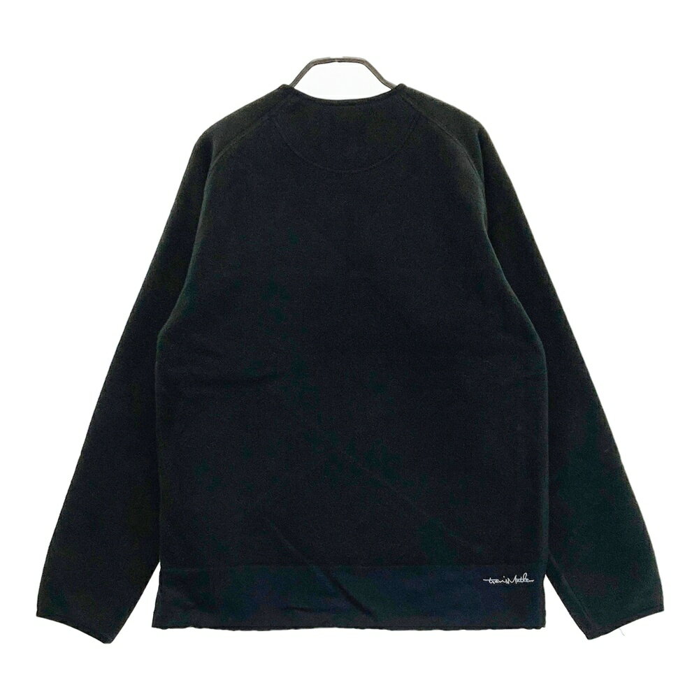 TRAVIS MATHEW トラビスマシュー ハーフジップ フリース トレーナー ブラック系 M 【中古】ゴルフウェア メンズ