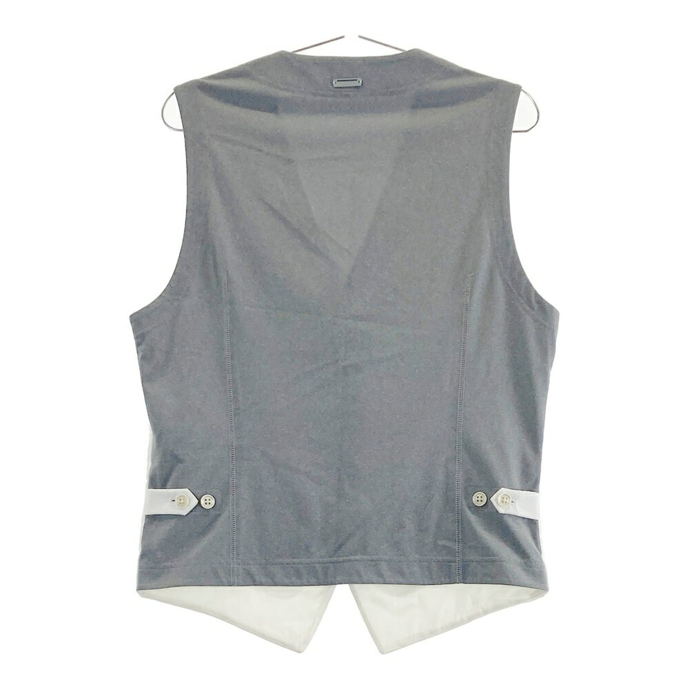 ST ANDREWS セントアンドリュース 切替 中綿 ジレベスト グレー系 M 【中古】ゴルフウェア メンズ