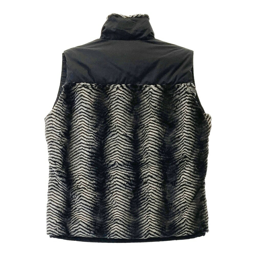 DANCE WITH DRAGON ダンスウィズドラゴン ダウンベスト ファー切替 ブラック系 2 【中古】ゴルフウェア メンズ