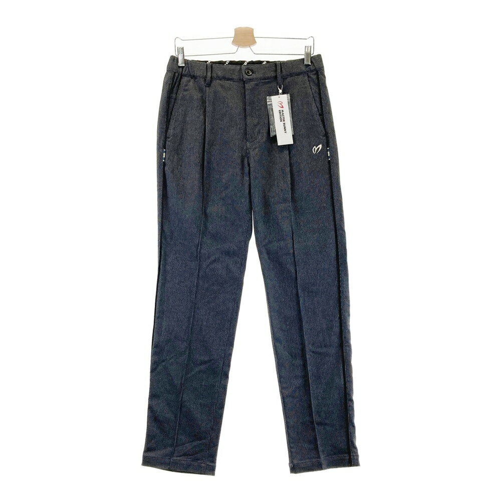 MASTER BUNNY EDITION マスターバニーエディション 2024年モデル ストレッチロングパンツ グレー系 4 【中古】ゴルフウェア メンズ