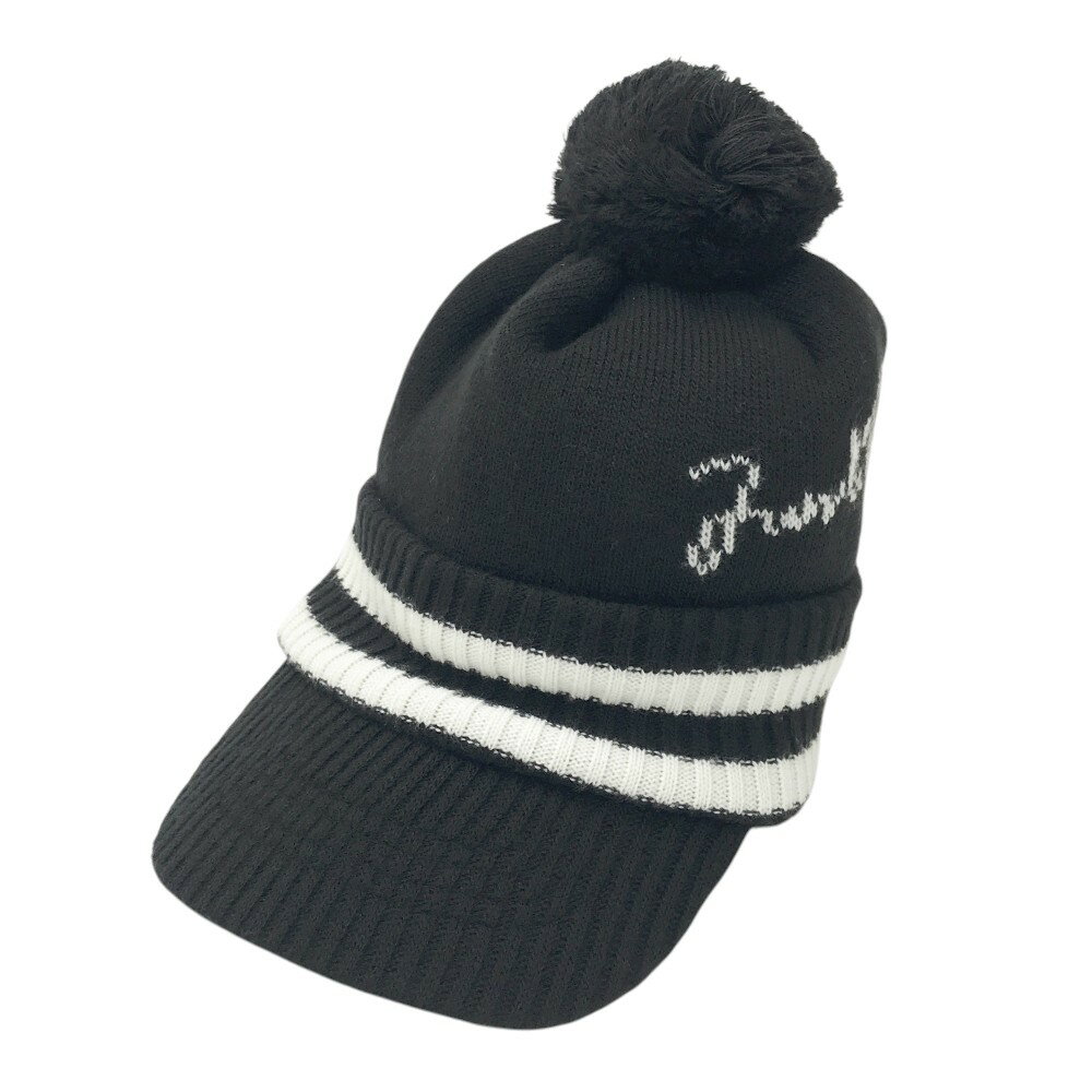 JUN&ROPE ジュン アンド ロペ ニットキャップ ブラック系 【中古】ゴルフウェア