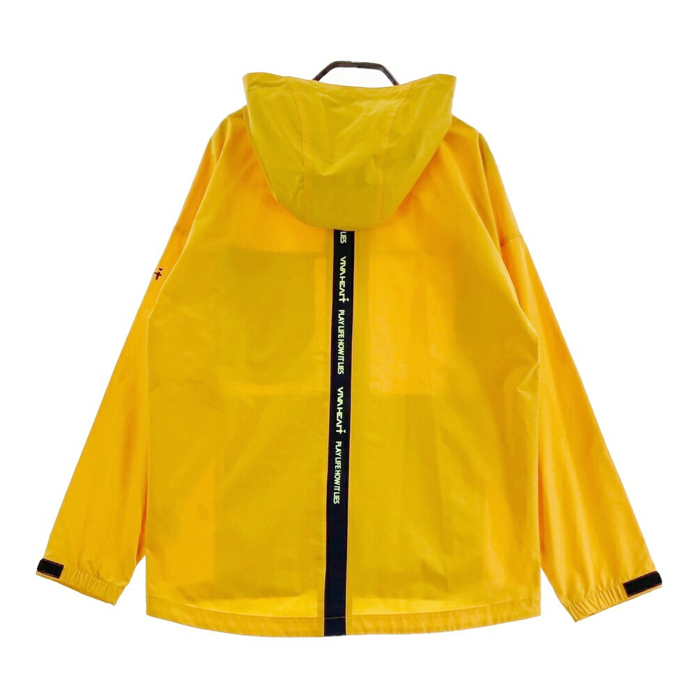 VIVA HEART ビバハート 011-53912 フード付 ジップジャケット イエロー系 50 【中古】ゴルフウェア メンズ