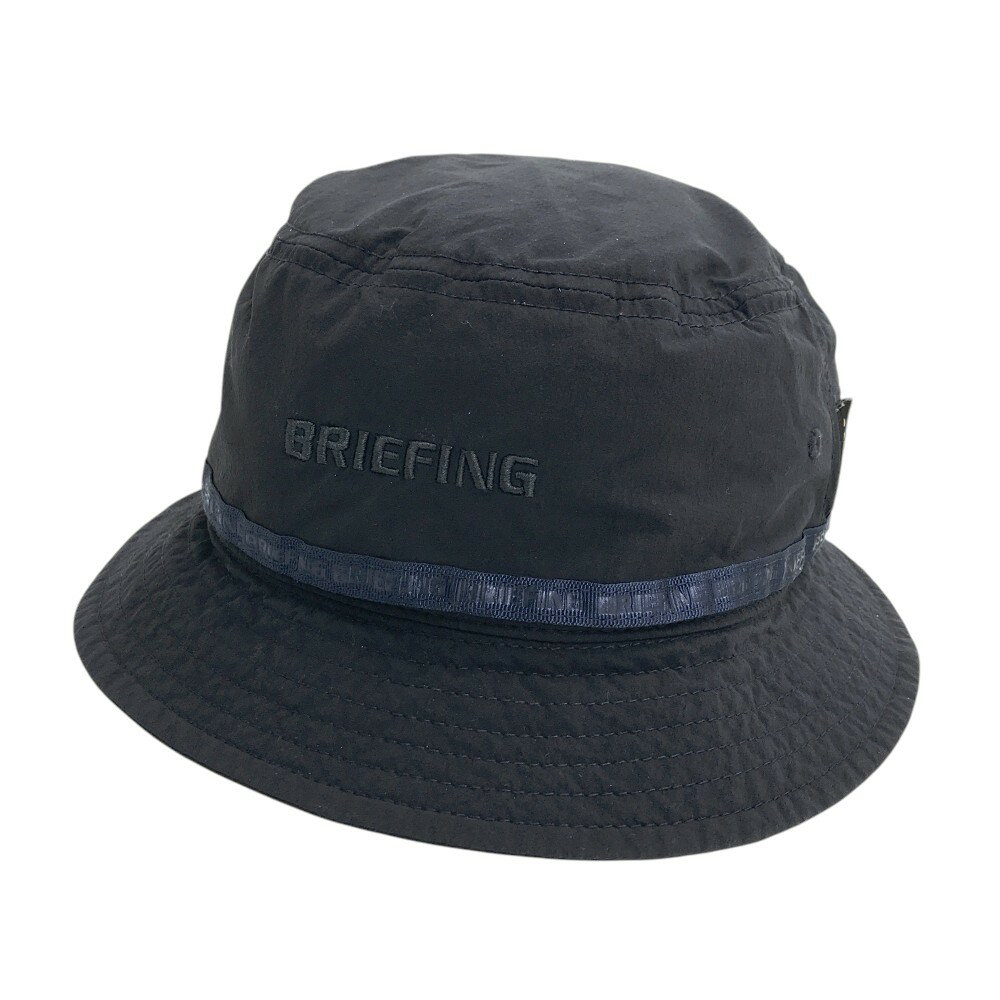 BRIEFING GOLF ブリーフィング 2025年モデル CORDURA 裏メッシュ バケットハット ネイビー系 FREE 【中古】ゴルフウェア