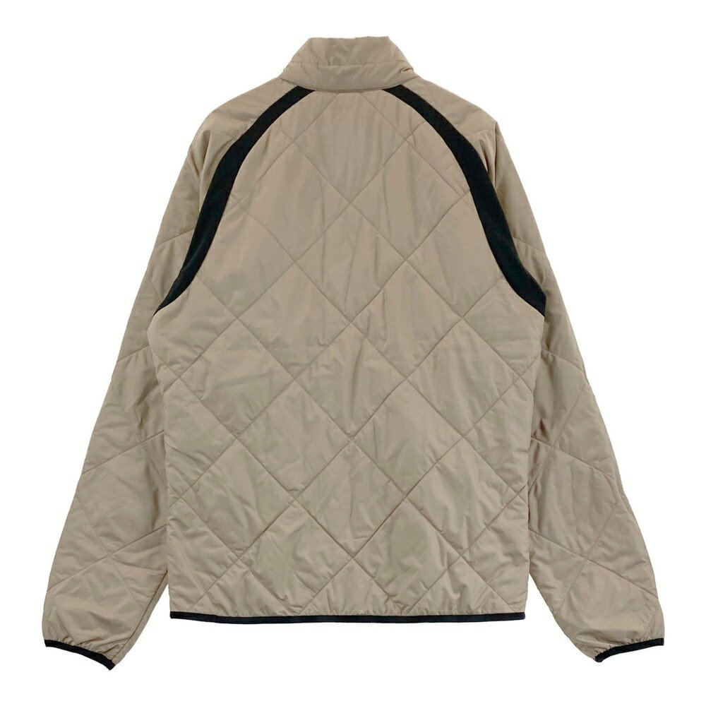MUNSING WEAR マンシングウェア 中綿ジャケット ベージュ系 M 【中古】ゴルフウェア メンズ