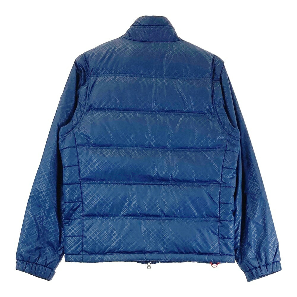 VIVA HEART ビバハート 2way ダウンジャケット 総柄 ネイビー系 48 【中古】ゴルフウェア メンズ