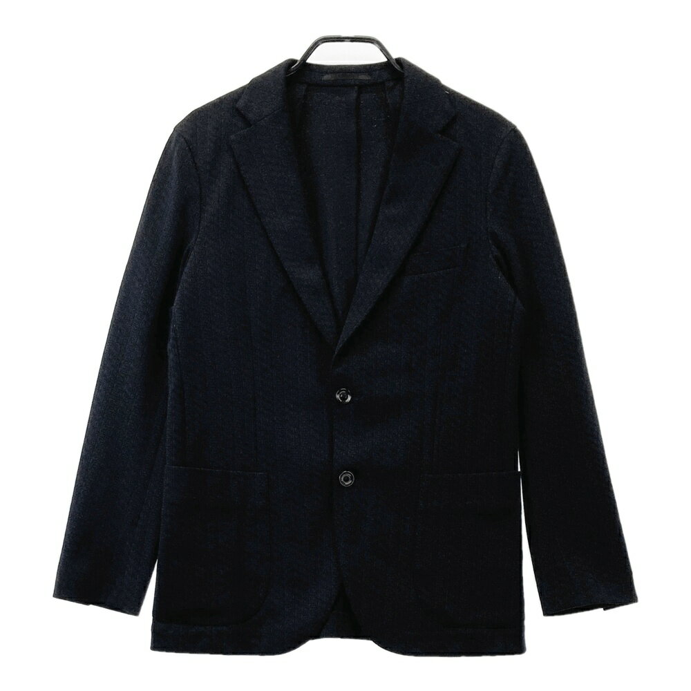 MASTER BUNNY EDITION マスターバニーエディション テーラードジャケット 総柄 ネイビー系 4 【中古】ゴルフウェア メンズ