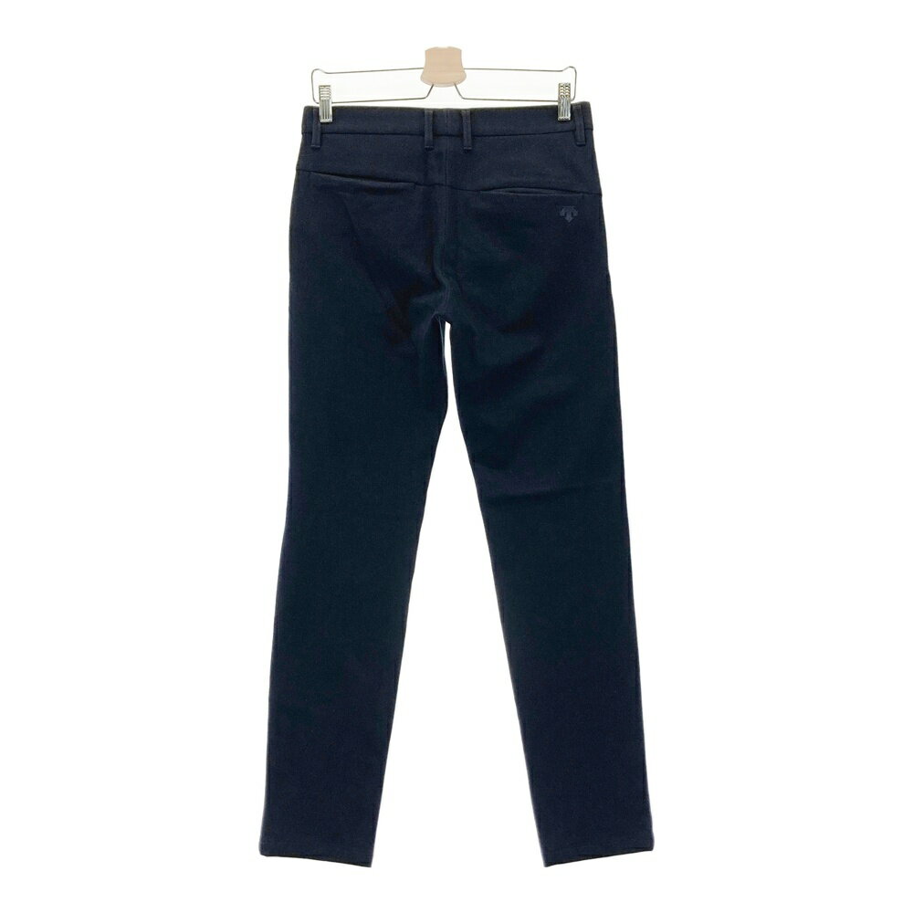 DESCENTE GOLF デサントゴルフ ストレッチパンツ ネイビー系 S 【中古】ゴルフウェア メンズ