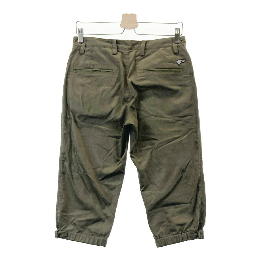 BEAMS GOLF ビームスゴルフ パープルレーベル 七分丈パンツ カーキ系 42 【中古】ゴルフウェア メンズ