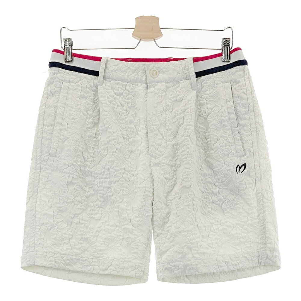 MASTER BUNNY EDITION マスターバニーエディション 2024年 ハーフパンツ ホワイト系 4 【中古】ゴルフウェア メンズ