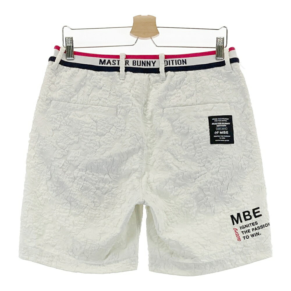 MASTER BUNNY EDITION マスターバニーエディション 2024年 ハーフパンツ ホワイト系 4 【中古】ゴルフウェア メンズ
