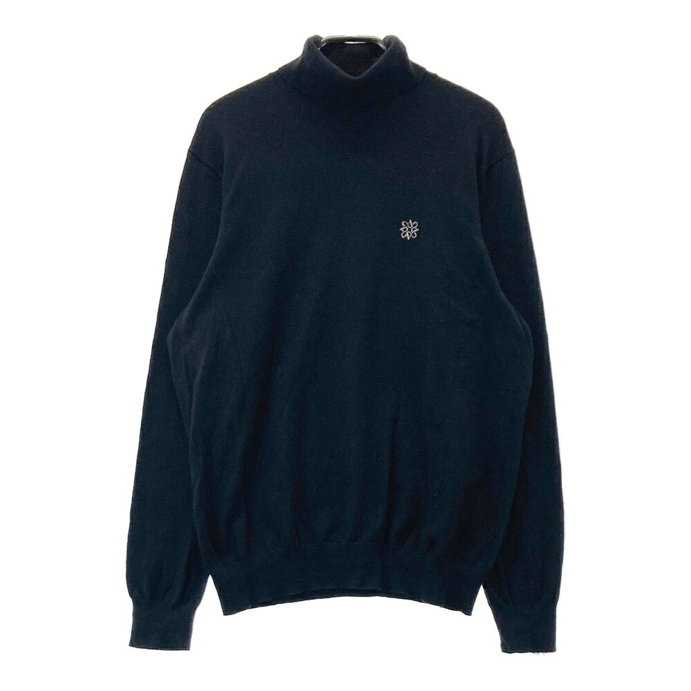 ST ANDREWS セントアンドリュース 長袖ニットセーター ブラック系 M 【中古】ゴルフウェア メンズ