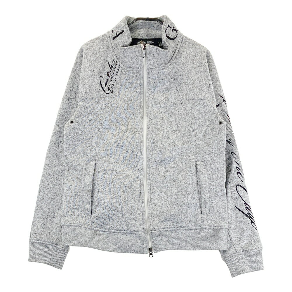 GOTCHA ガッチャ 裏フリース ジップジャケット グレー系 S 【中古】ゴルフウェア メンズ
