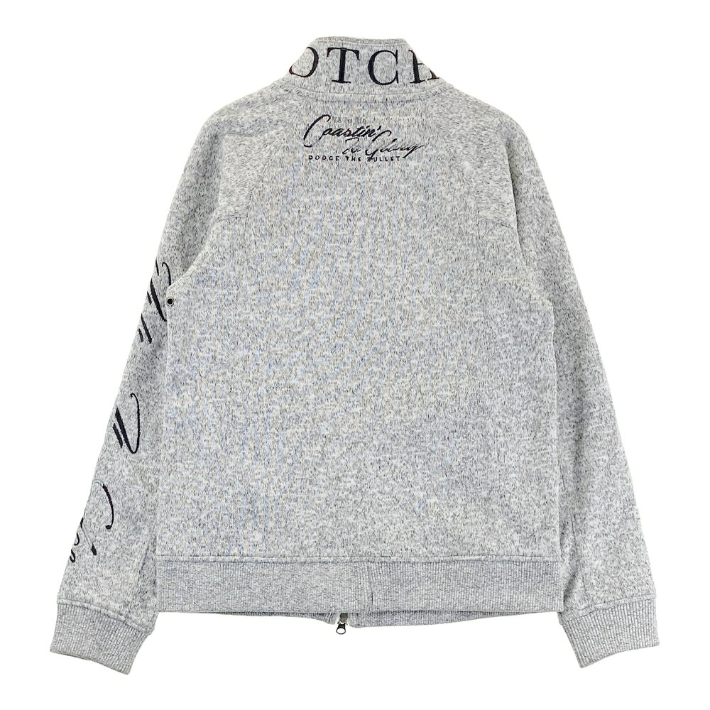 GOTCHA ガッチャ 裏フリース ジップジャケット グレー系 S 【中古】ゴルフウェア メンズ