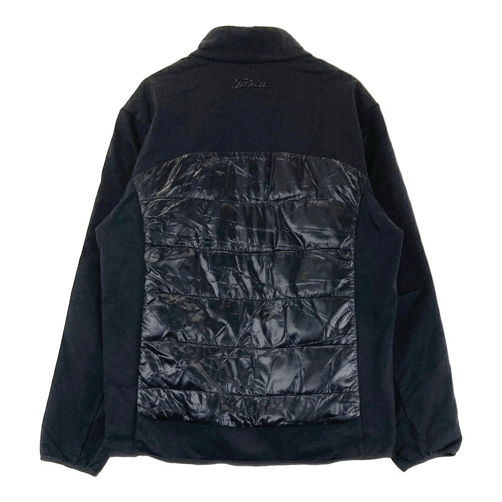 TITLEIST タイトリスト 中綿ジャケット ブラック系 L 【中古】ゴルフウェア メンズ