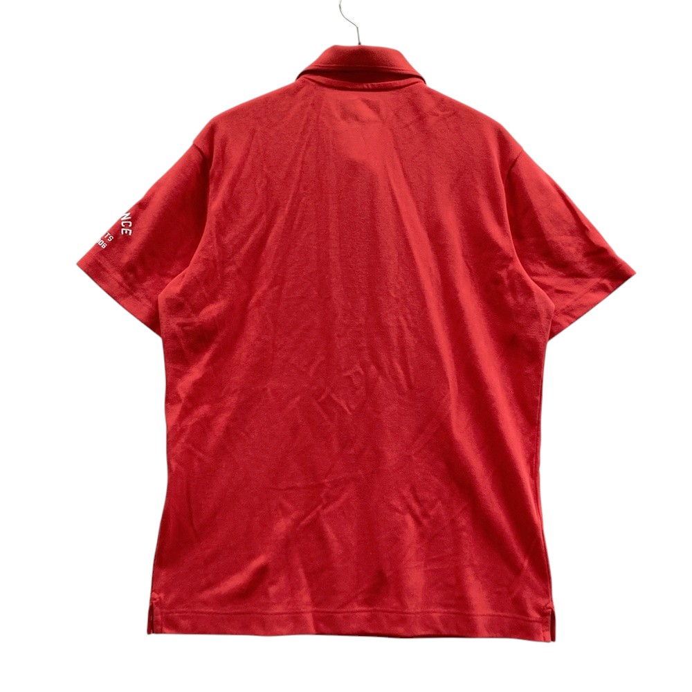 NEW BALANCE GOLF ニューバランス 半袖ポロシャツ レッド系 4 【中古】ゴルフウェア メンズ