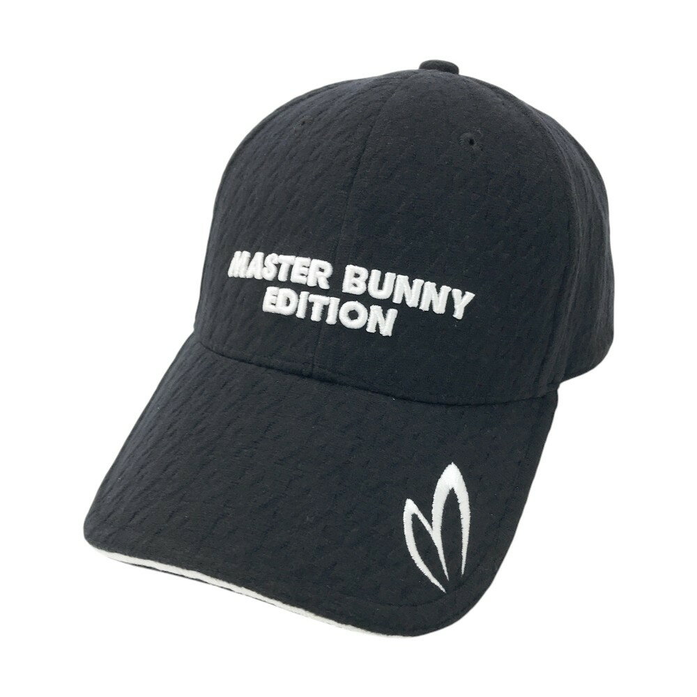MASTER BUNNY EDITION マスターバニーエディション キャップ ブラック系 FR 【中古】ゴルフウェア