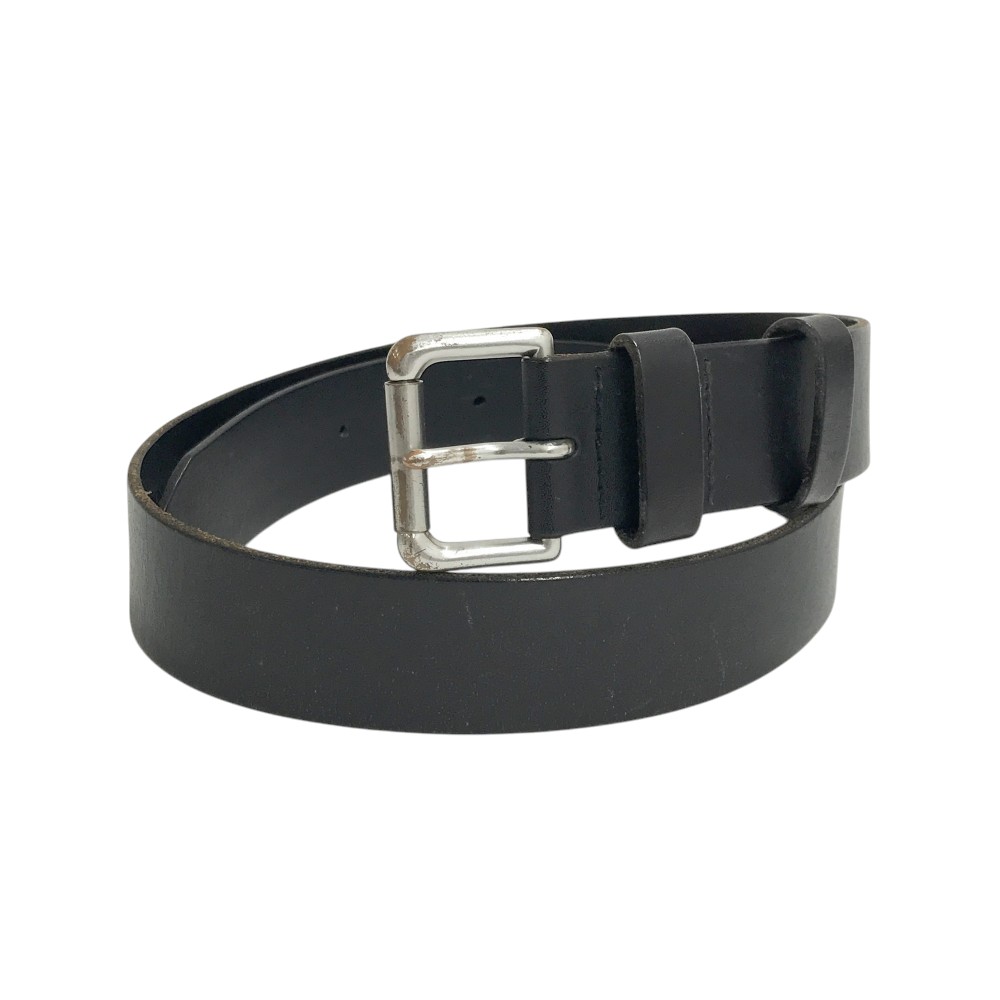 POLO RALPH LAUREN ポロ ラルフローレン レザーベルト ブラック系 34/85 【中古】メンズ