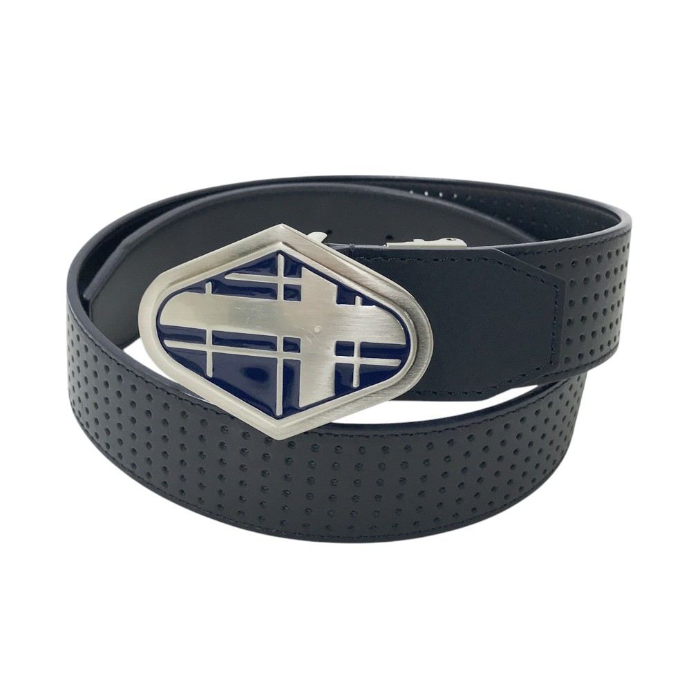 FIDRA フィドラ バックル ベルト ネイビー系 【中古】ゴルフウェア