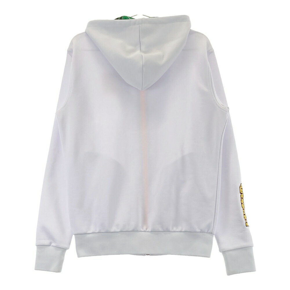 LOUD MOUTH ラウドマウス フード付 ジップジャケット ホワイト系 M 【中古】ゴルフウェア メンズ