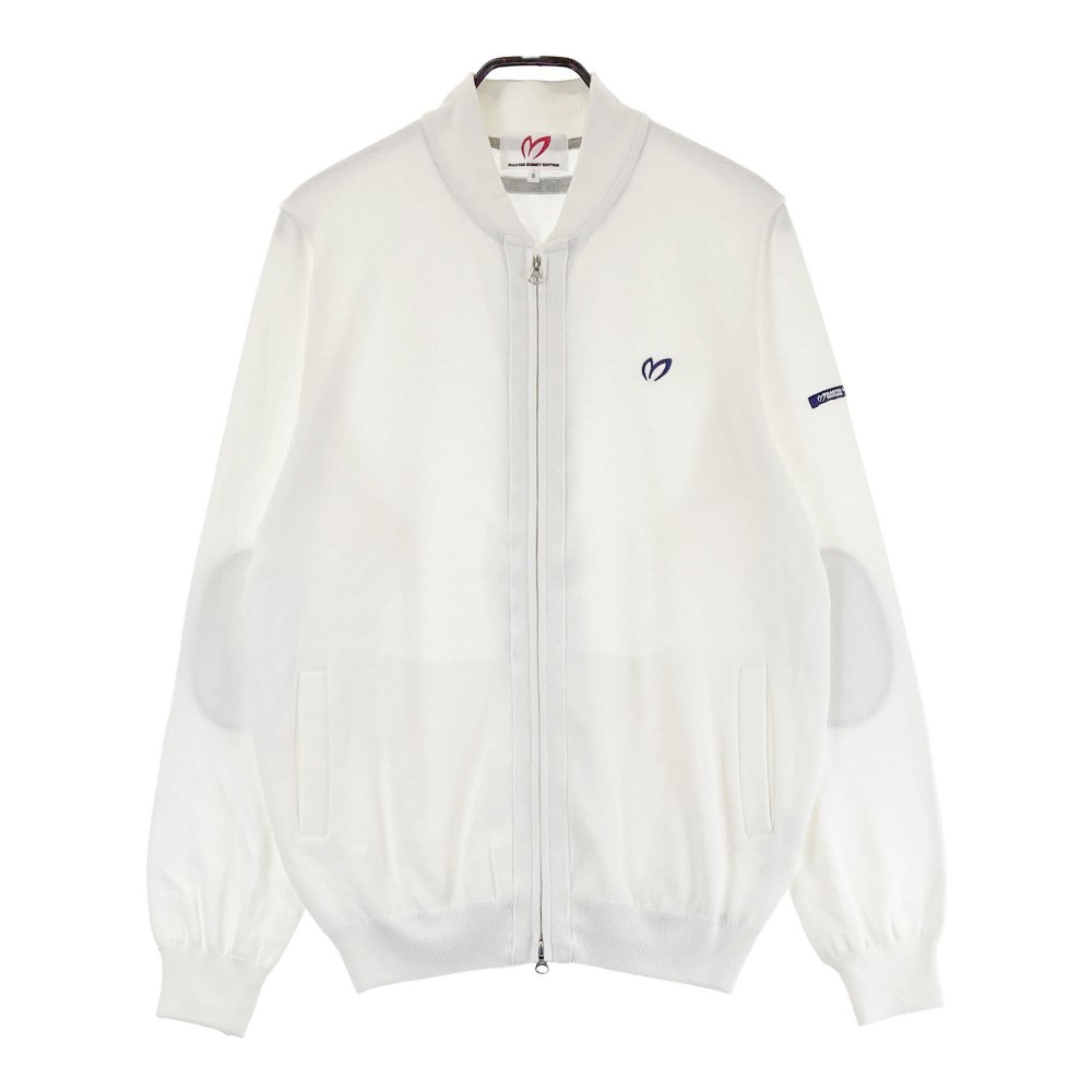 MASTER BUNNY EDITION マスターバニーエディション ニット ジップジャケット ホワイト系 6 【中古】ゴルフウェア メンズ