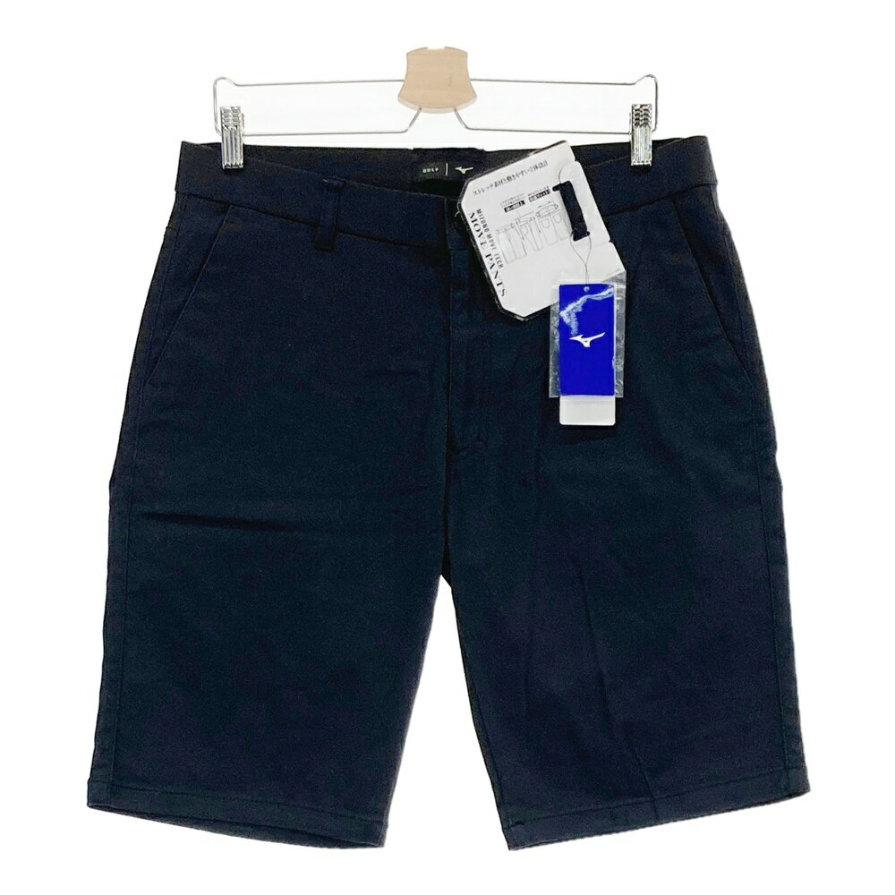 MIZUNO GOLF ミズノゴルフ ストレッチハーフパンツ ブラック系 2XL 【中古】ゴルフウェア メンズ
