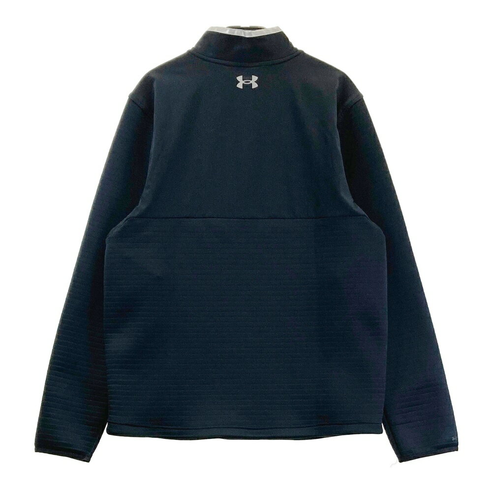 UNDER ARMOUR アンダーアーマー 1366280 ハーフジップ スウェット ブラック系 LG 【中古】ゴルフウェア メンズ