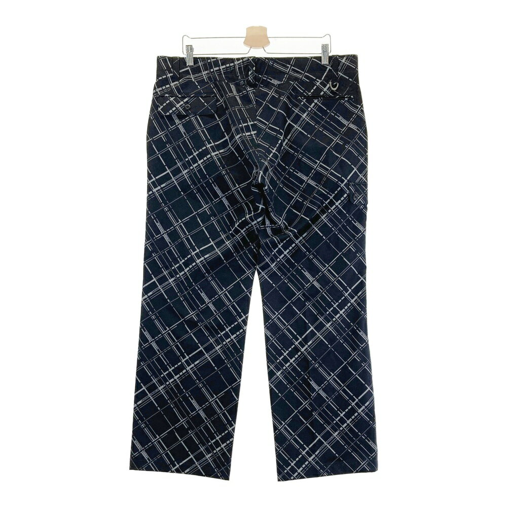 UNDER ARMOUR アンダーアーマー 裏起毛 ストレッチパンツ 総柄 ブラック系 94 【中古】ゴルフウェア メンズ