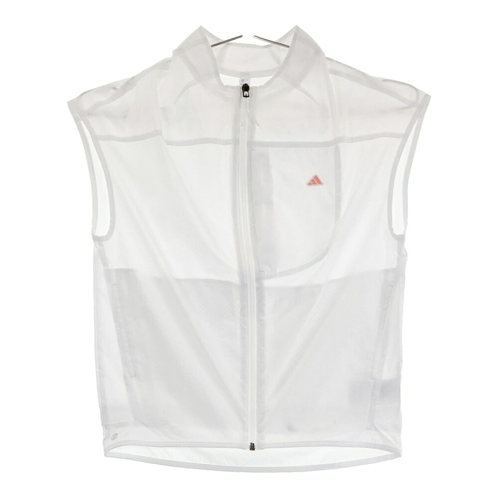 ADIDAS GOLF アディダスゴルフ HT0020 ベスト ホワイト系 S 【中古】ゴルフウェア メンズ
