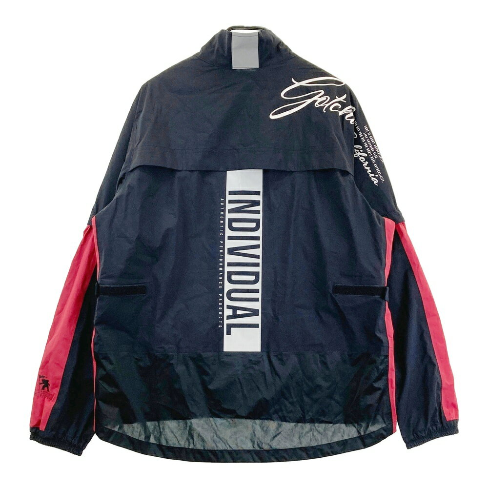 GOTCHA ガッチャ 2WAY レインウェア ブラック系 XL 【中古】ゴルフウェア メンズ