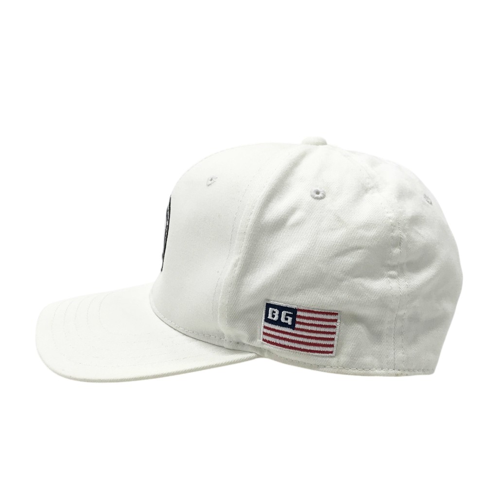 BRIEFING GOLF ブリーフィング キャップ ホワイト系 FREE 【中古】ゴルフウェア