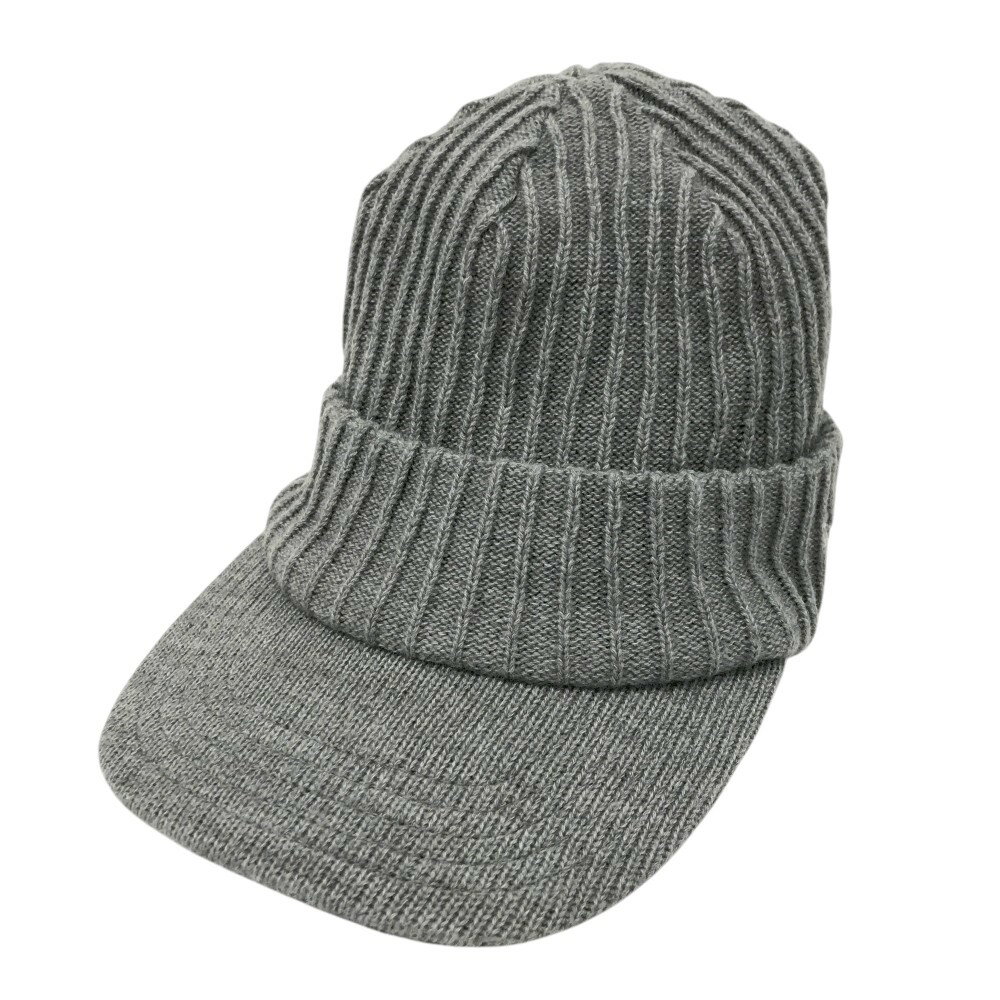 JUN&ROPE ジュン アンド ロペ ×NEW ERA ウール ニットキャップ グレー系 【中古】ゴルフウェア