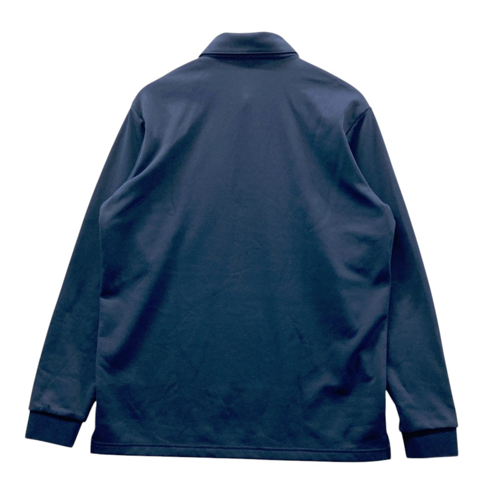 MUNSING WEAR マンシングウェア 2024年モデル 長袖ポロシャツ ネイビー系 L 【中古】ゴルフウェア メンズ