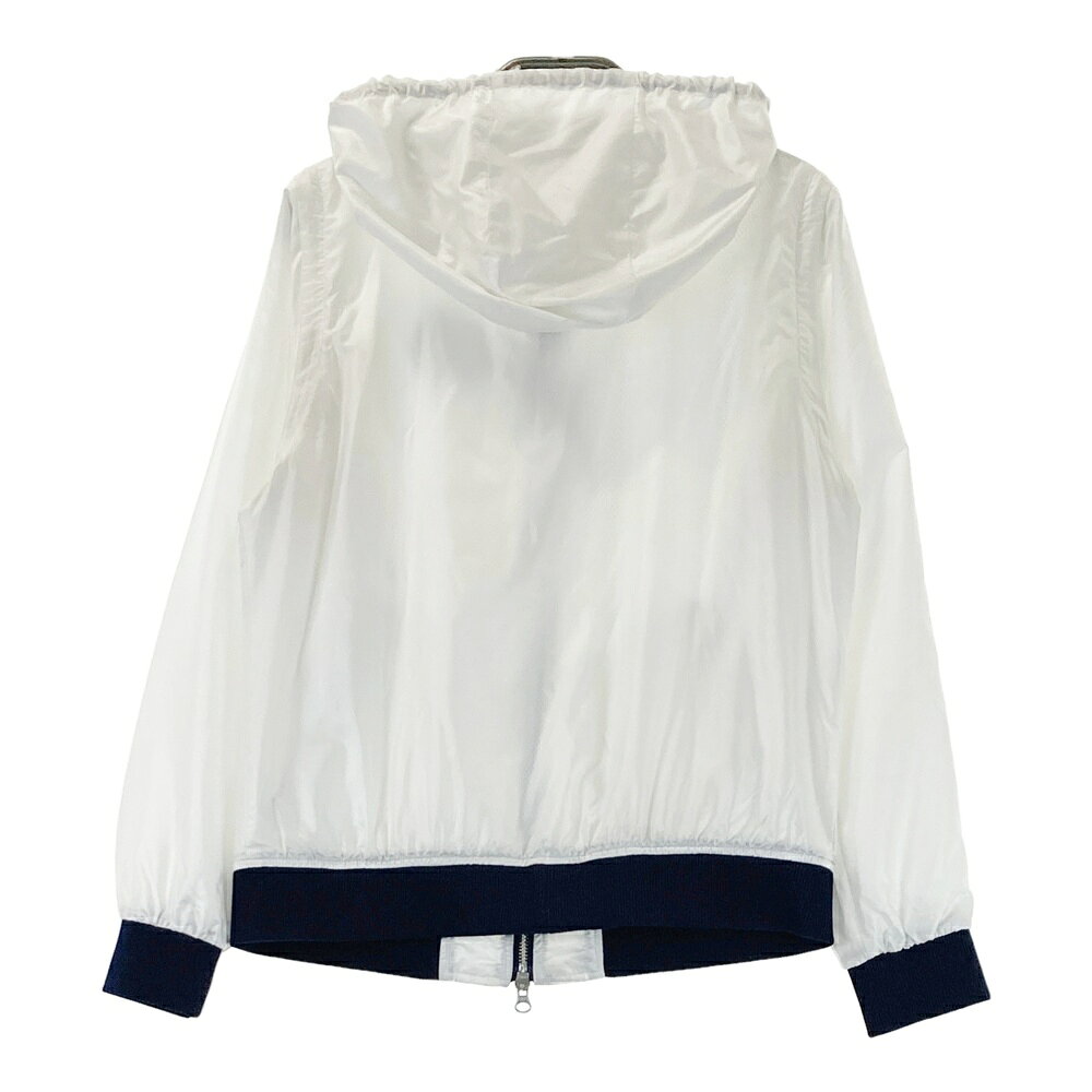 JUN&ROPE ジュン アンド ロペ 2WAY フード付 ジップジャケット ホワイト系 M 【中古】ゴルフウェア メンズ