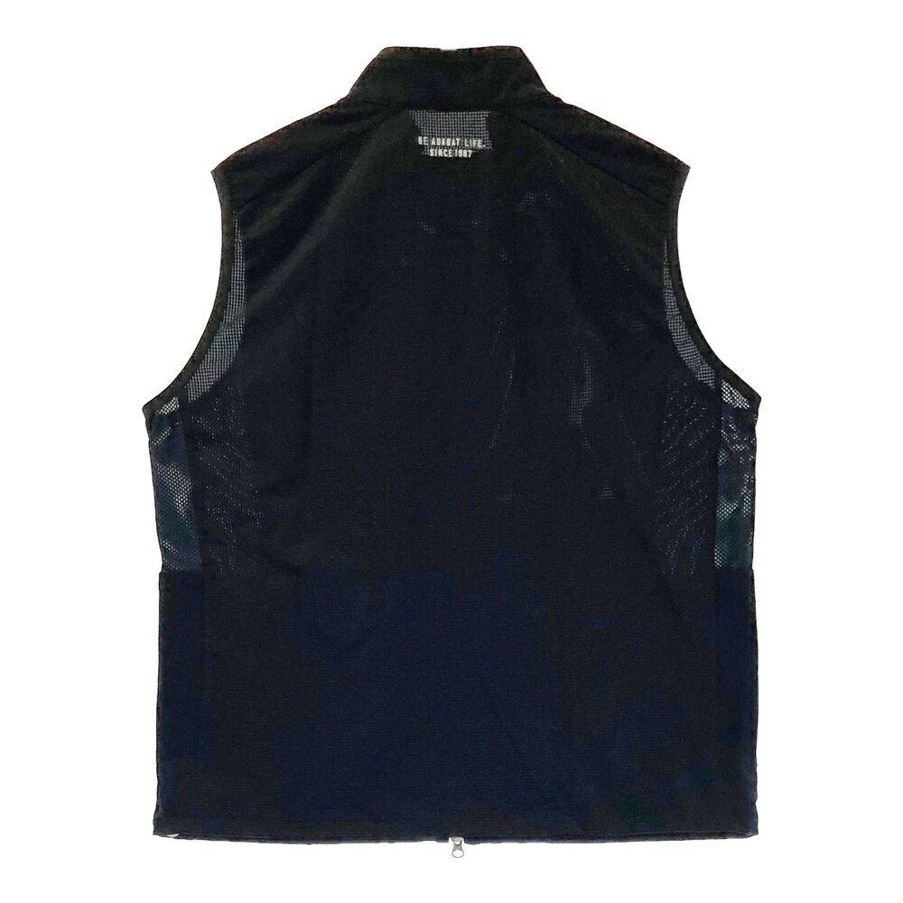 ADABAT アダバット ジップベスト ブラック系 50 【中古】ゴルフウェア メンズ