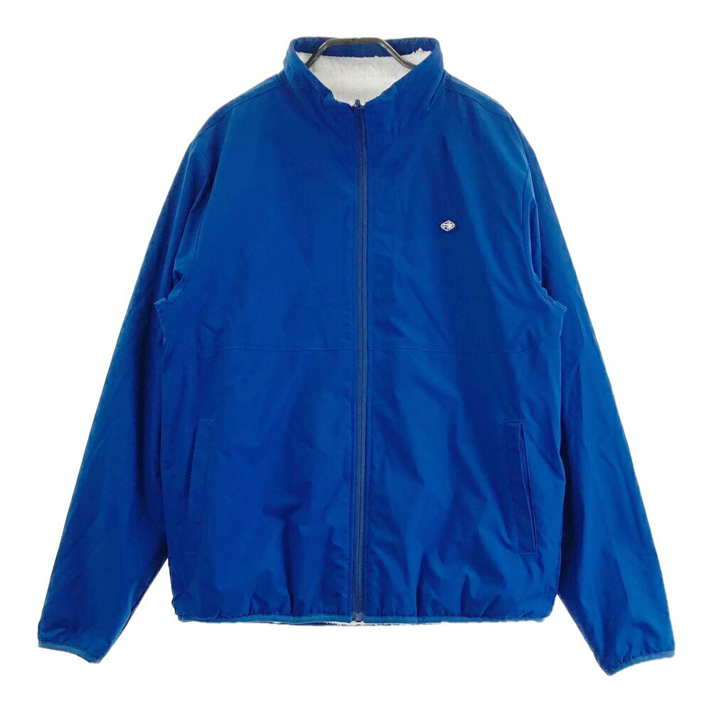 FIDRA フィドラ ボア ジップジャケット リバーシブル ネイビー系 L 【中古】ゴルフウェア メンズ