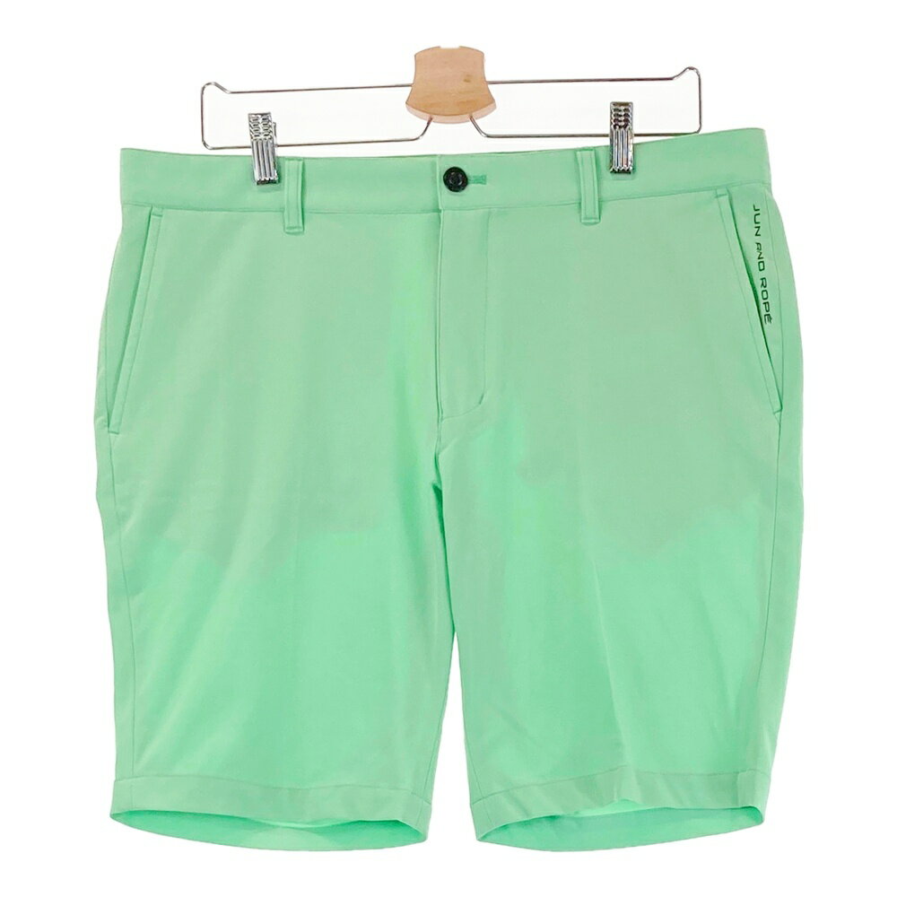 JUN&ROPE ジュン アンド ロペ ハーフパンツ グリーン系 XL 【中古】ゴルフウェア メンズ