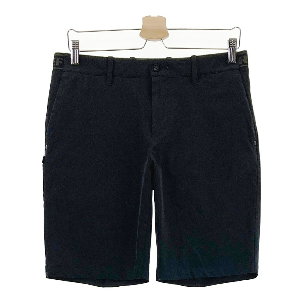 BRIEFING GOLF ブリーフィング 2024年モデル BRG241M73 ストレッチ ハーフパンツ ブラック系 M 【中古】ゴルフウェア メンズ