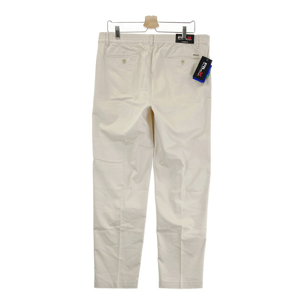 RLX ラルフローレン ストレッチパンツ ベージュ系 L 【中古】ゴルフウェア メンズ