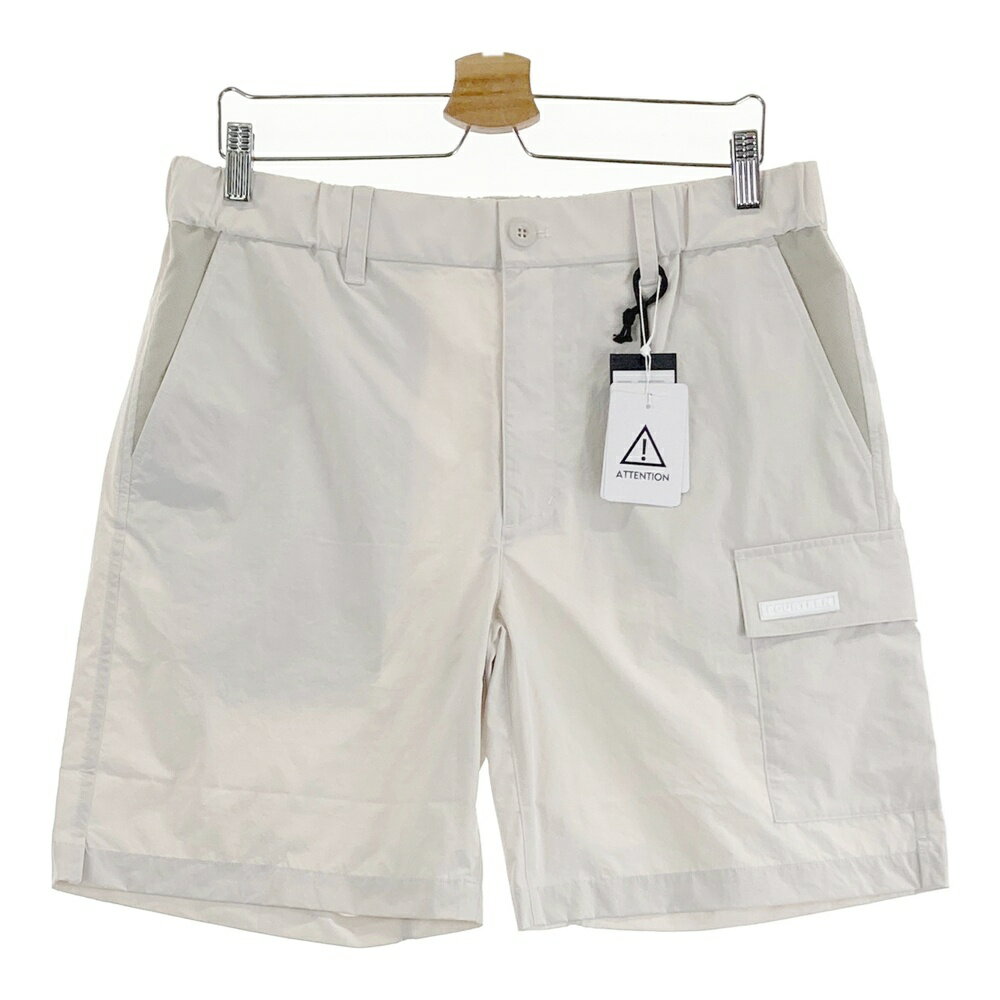 FOURTEEN フォーティーン カーゴハーフパンツ ベージュ系 L 【中古】ゴルフウェア メンズ