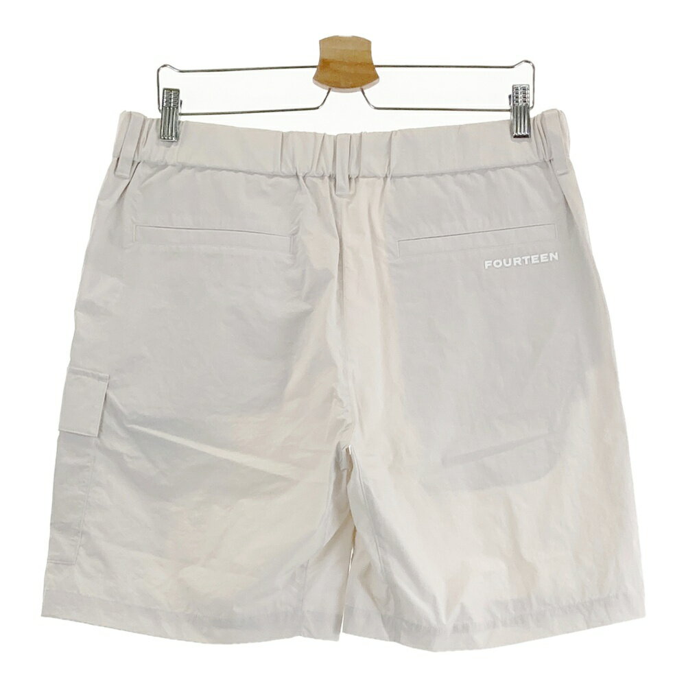 FOURTEEN フォーティーン カーゴハーフパンツ ベージュ系 L 【中古】ゴルフウェア メンズ