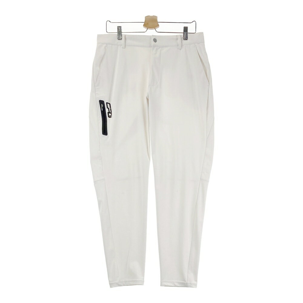 CPG GOLF シーピージーゴルフ ストレッチ ロングパンツ ホワイト系 4 【中古】ゴルフウェア メンズ