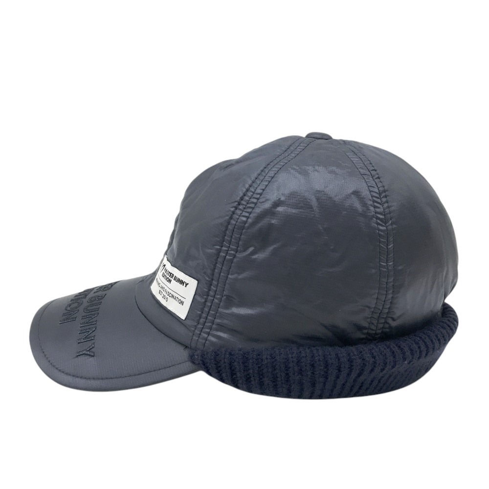 MASTER BUNNY EDITION マスターバニーエディション 中綿 ニットキャップ ネイビー系 FR 【中古】ゴルフウェア