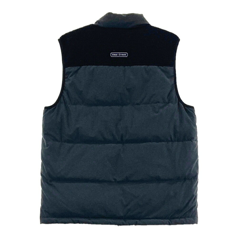HEAL CREEK ヒールクリーク ダウンベスト グレー系 50 【中古】ゴルフウェア メンズ